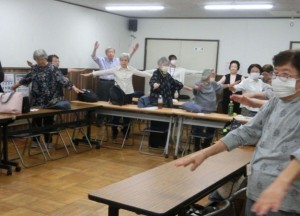 なかなか動作が合わないね