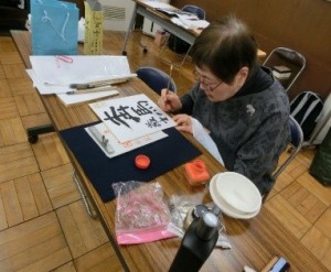 先生も一生懸命です